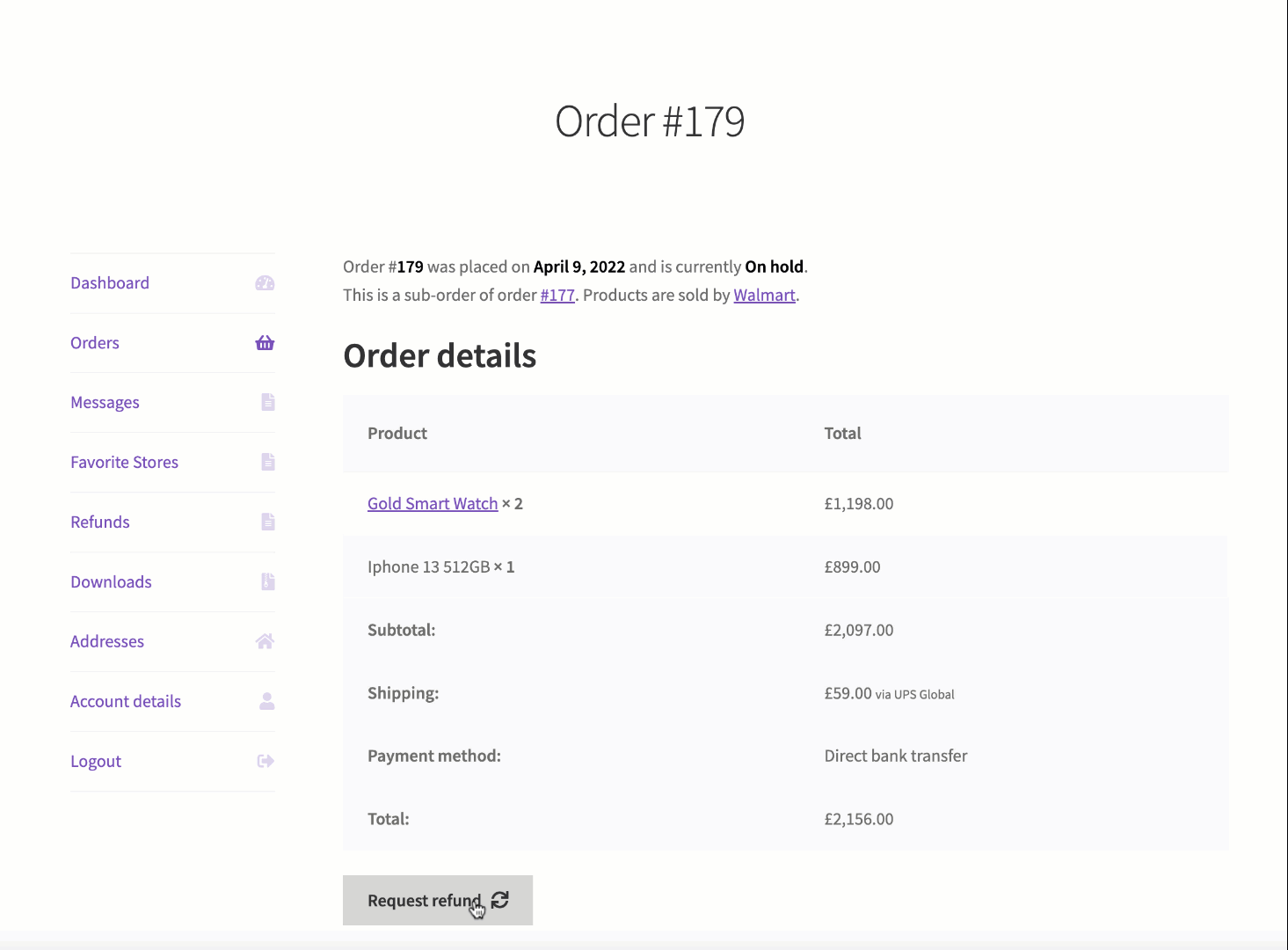 MarketKing - Ultimate Multi Vendor Marketplace Plugin for WooCommerce - Refunds3