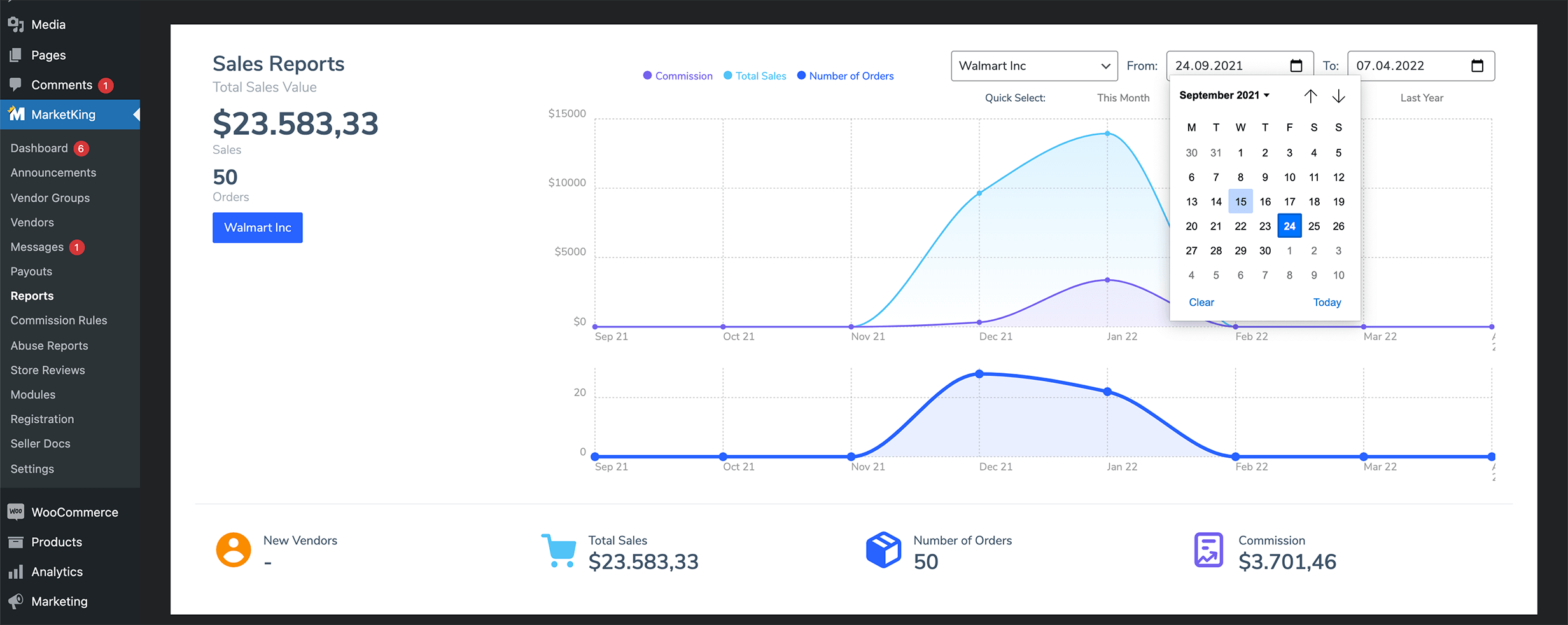 MarketKing - Ultimate Multi Vendor Marketplace Plugin for WooCommerce - Reportsimg2